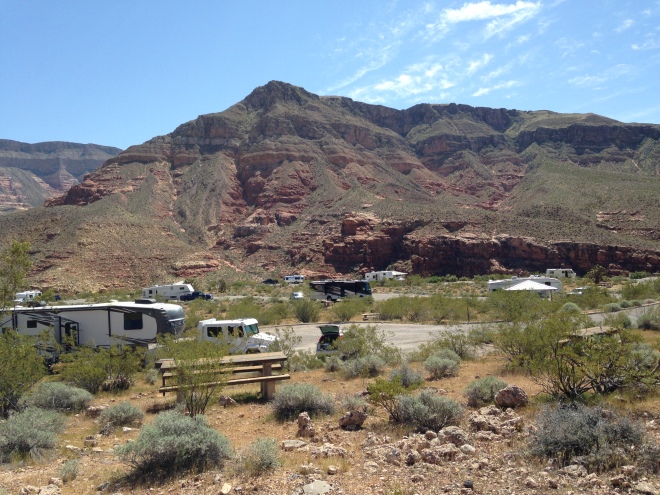 The campground. 